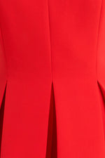 RUBY AFFAIR WOVEN MIDI DRESS