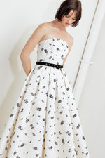 LOVELY CULTIVATED WOVEN MIDI DRESS