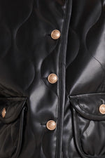 MOTO CHIC FAUX LEATHER JACKET
