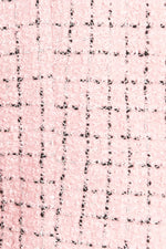 ROSÉ EDGE ENSEMBLE TWEED VEST