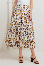 CITY JUNGLE WOVEN FULL SKIRT