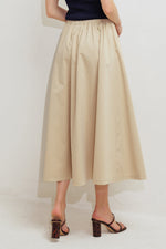 WEEKEND PARISIAN WOVEN MIDI SKIRT