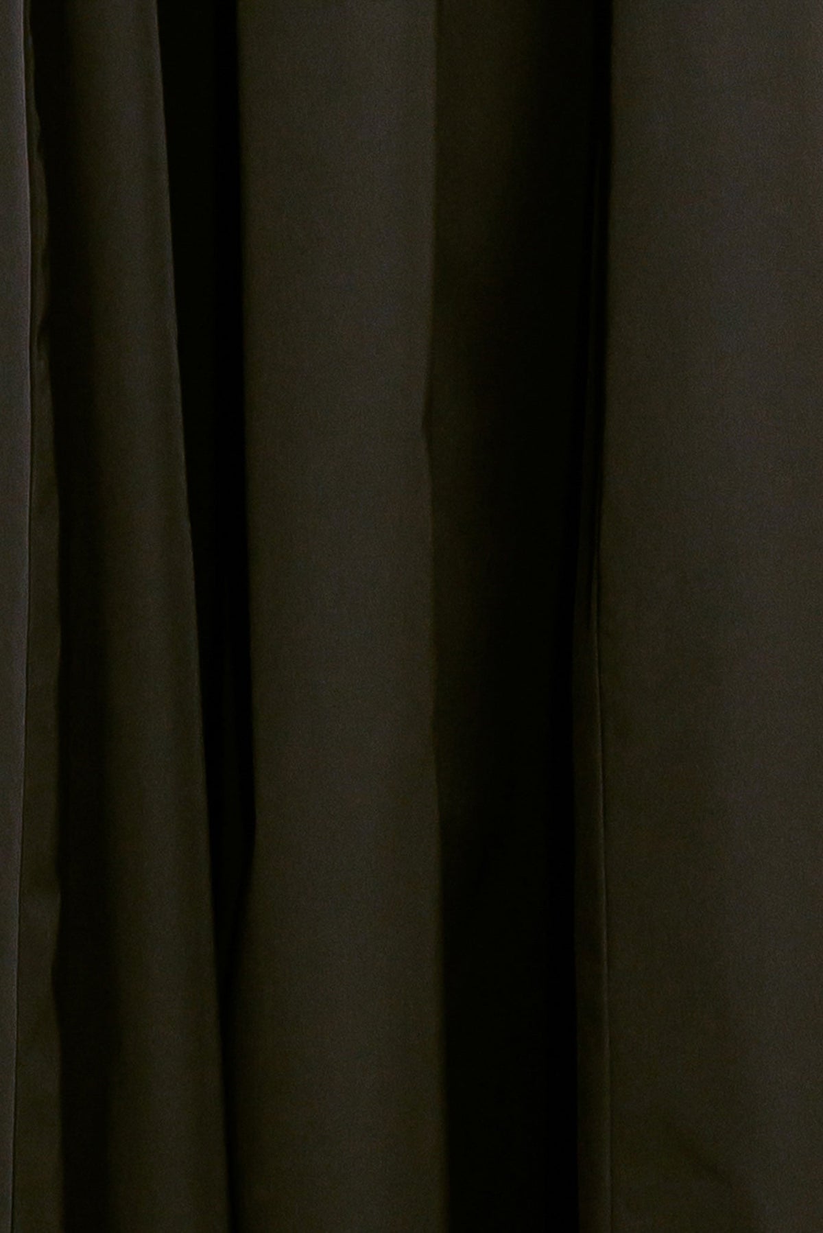 GOLDEN STILL BLACK WOVEN FULL MIDI SKIRT