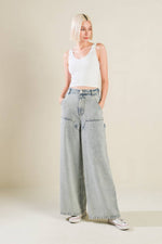 IF I KNOW ME DENIM PANTS