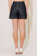 A FRESH PICK INDIGO DENIM SKORT