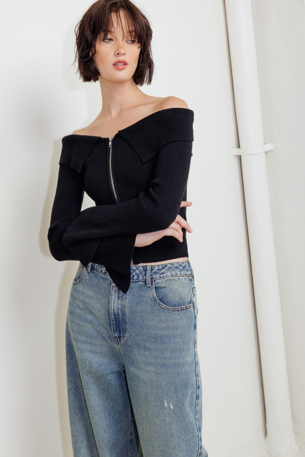 CHANGE OF PACE SWEATER TOP