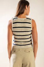 INTO THE NATURAL SWEATER KNIT VEST
