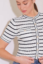 A DAY IN THE MEADOW KNIT CARDIGAN