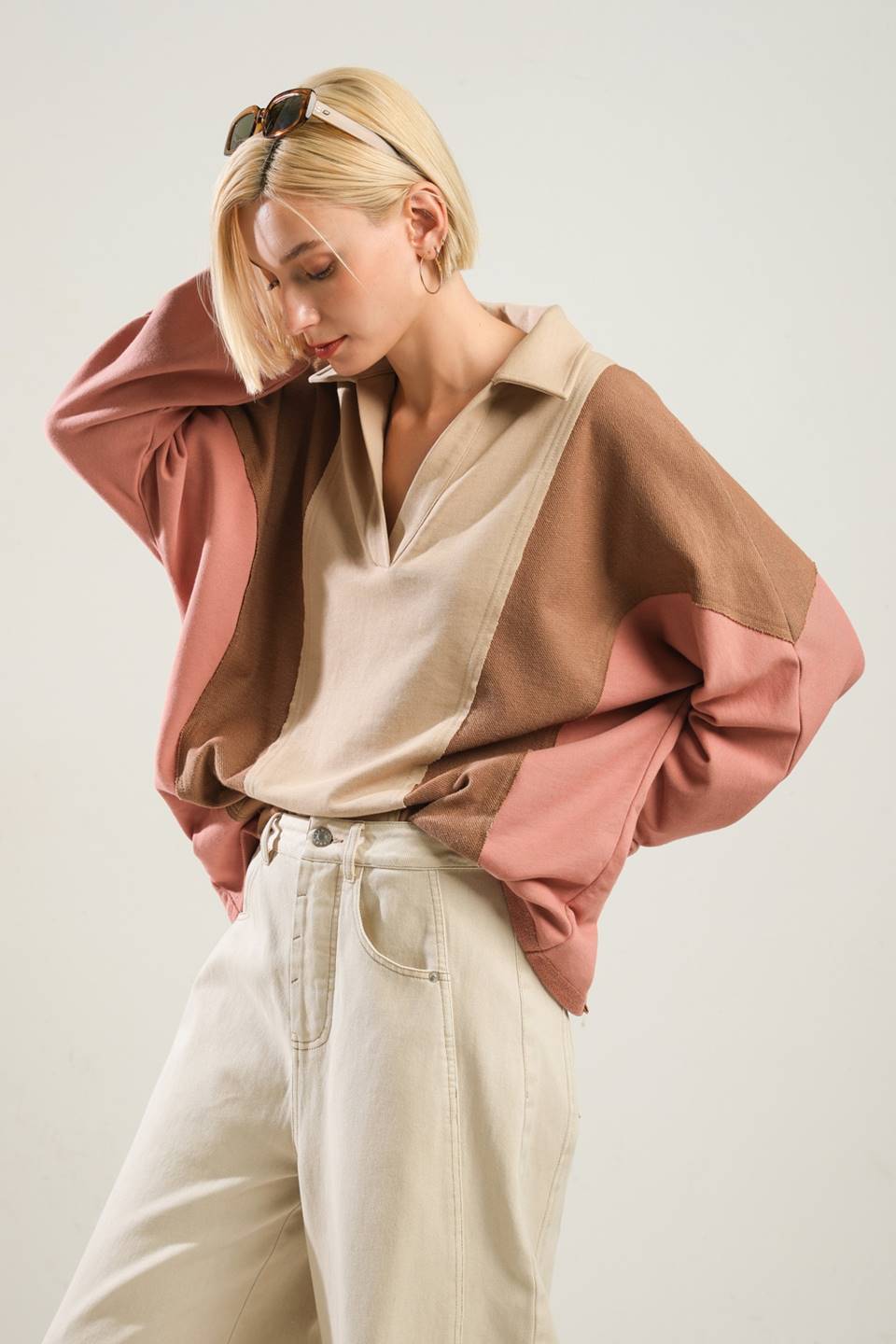 TIME SPENT TOGETHERKNIT TOP