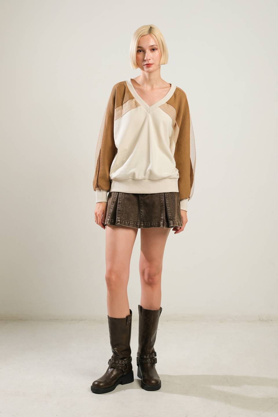 LAST FLING CREA, BLOCKED TOP