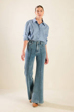 AWAITING LOVE WOVEN TOP