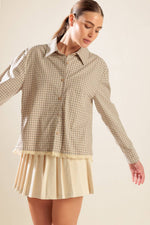 AWAITING LOVE WOVEN TOP