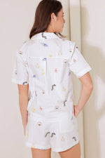 AFTER HOURS WHITE WOVEN TOP