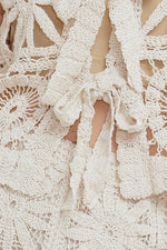 COASTAL BREEZE CROCHET VEST AND PANT SET