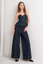 URBAN PANEL DENIM TOP