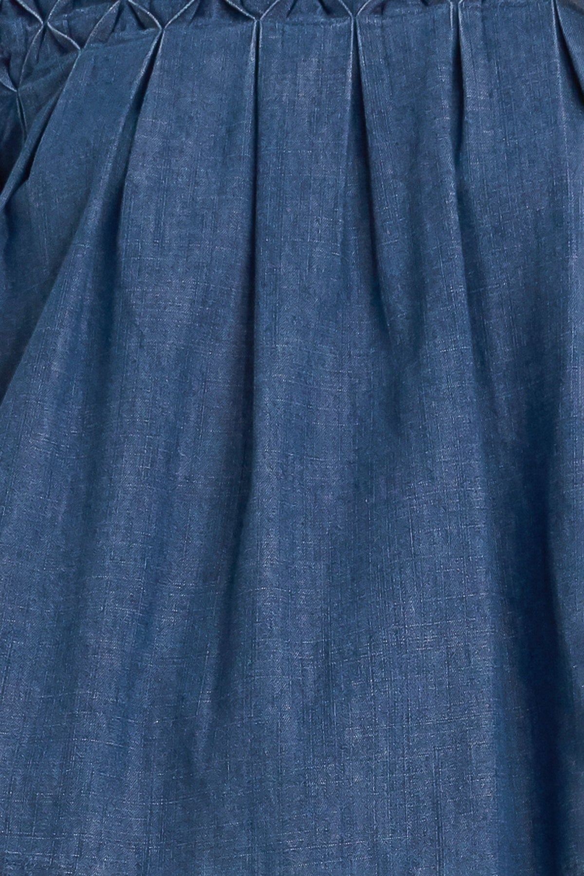 COTTAGE SPELL CHAMBRAY TOP