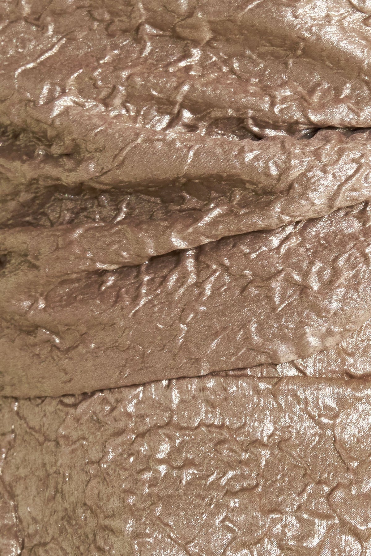 LIQUID GOLD WOVEN TOP