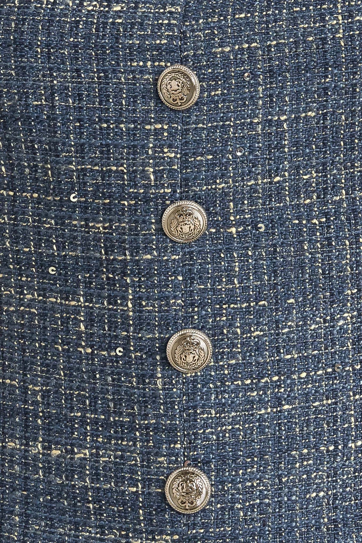 STUDIO FEMME LOOK TWEED TOP