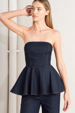 POWERED FEMME DENIM TOP