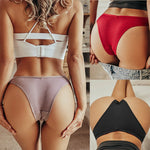 3Pcs/Set Cotton Women Briefs Sexy Low Rise Panties Female Seamless Underwear Breathable Underpants Girls M-XL Intimates Lingerie
