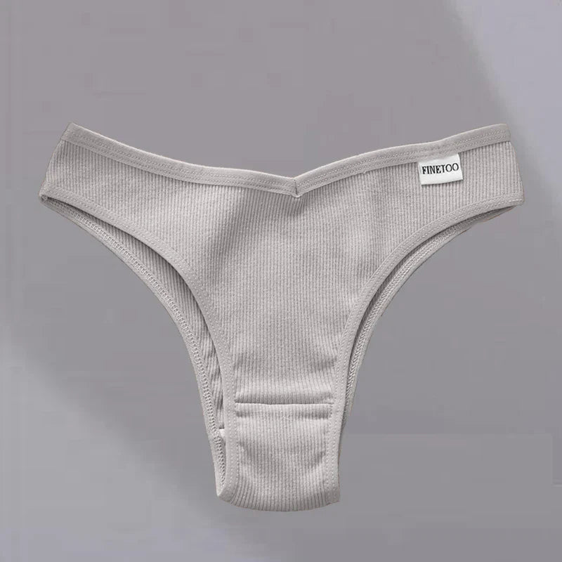 Sexy V Waist Cotton Panties for Women Female Brazil Underpants Ladies Low Rise Briefs Underwear Breathable Girls New Lingerie