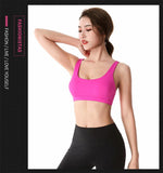 New Fitness Sports Bra for Women Push Up Cross Back Shockproof Running Gym Training Workout Yoga Underwear Crop Tops