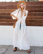 Crochet White Knitted Beach Cover Up Dress Tunic Long Pareos Bikinis Cover Ups Swim Cover Up Robe Plage Beachwear