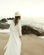Crochet White Knitted Beach Cover Up Dress Tunic Long Pareos Bikinis Cover Ups Swim Cover Up Robe Plage Beachwear