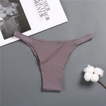 Sexy Low Rise Cotton Panties for Women Female Briefs Pantys LadiesLetter Belt Underwear Girls M-XL Intimates Lingerie FINETOO