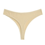 Women Cotton Thongs Panties Sexy Low Waist T-Back G-string Underpants Thongs Girls S-XL Intimates Lingerie Breathable Bikini New