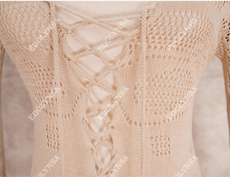 New Arrivals Sexy Beach Cover up Crochet Women Swimwear Rash Guard Beach Kaftan Wrap Dress Robe de Plage Saida de Praia #Q194
