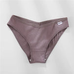 FINETOO Women Cotton Panties Female Sexy V Wasit Briefs Pantys Ladies Breathable Underwear Girls M-2XL Intimates Lingerie Soft