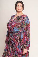 FLORAL BLISS WOVEN MINI DRESS