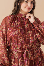 ARTISTIC ESSENCE WOVEN MINI DRESS