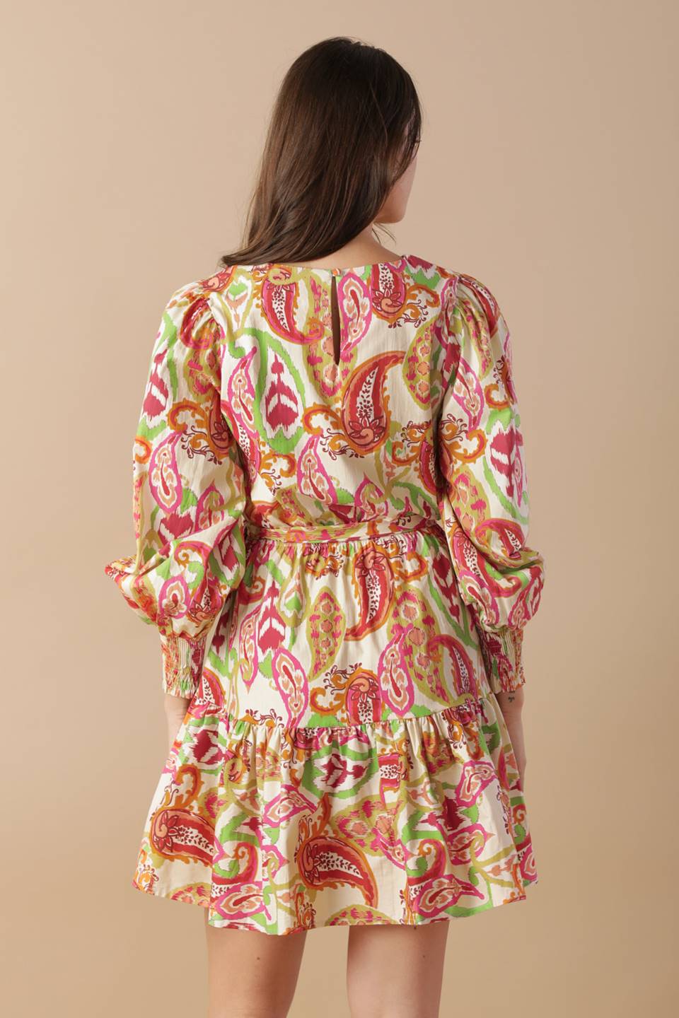 DREAM WEAVER WOVEN MINI DRESS