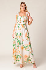 A PERFECT MATCH WOVEN MAXI DRESS