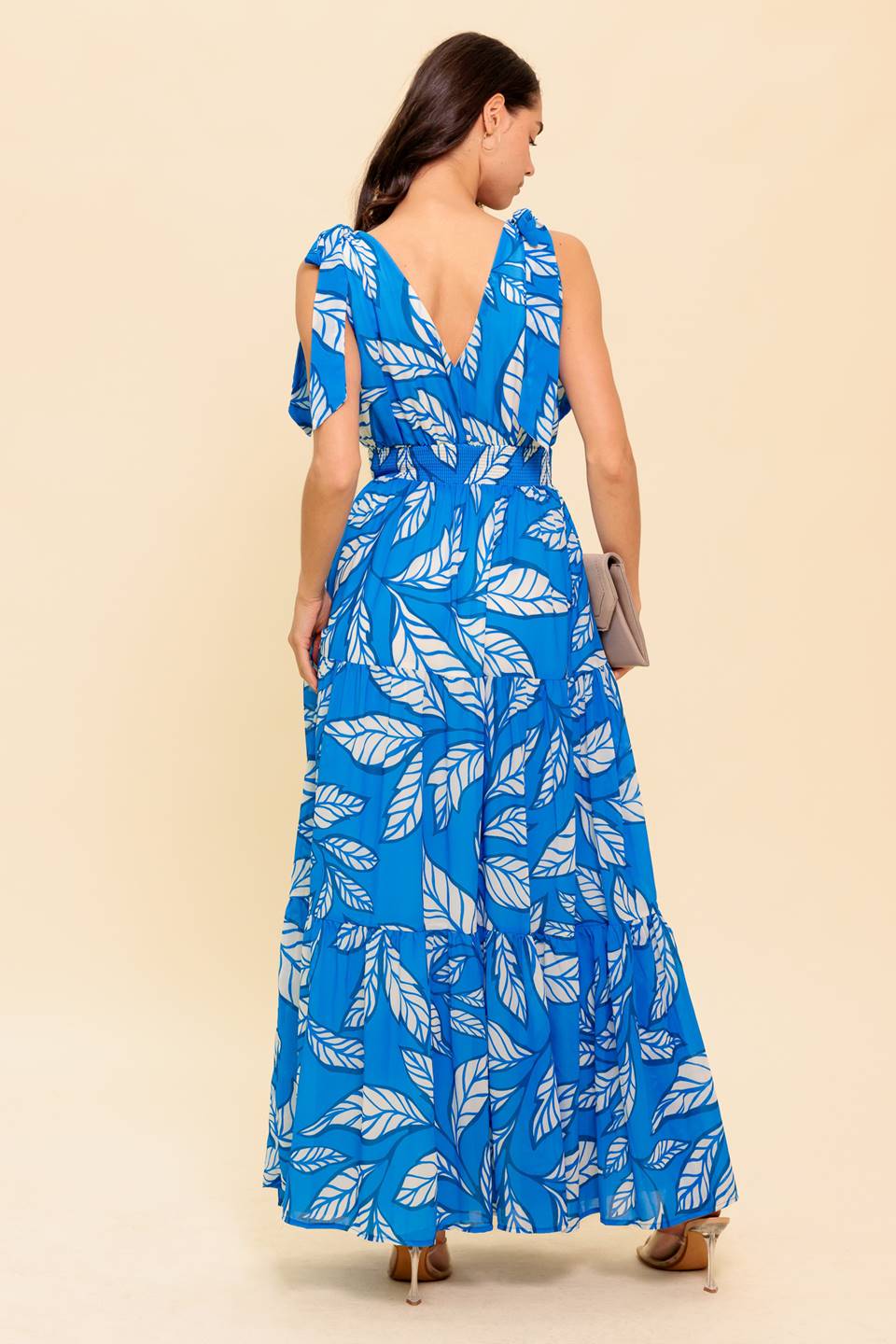 MAKING PROMISES WOVEN MAXI DRESS