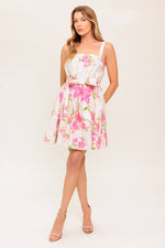 PERFECT AFTERNOON WOVEN MINI DRESS