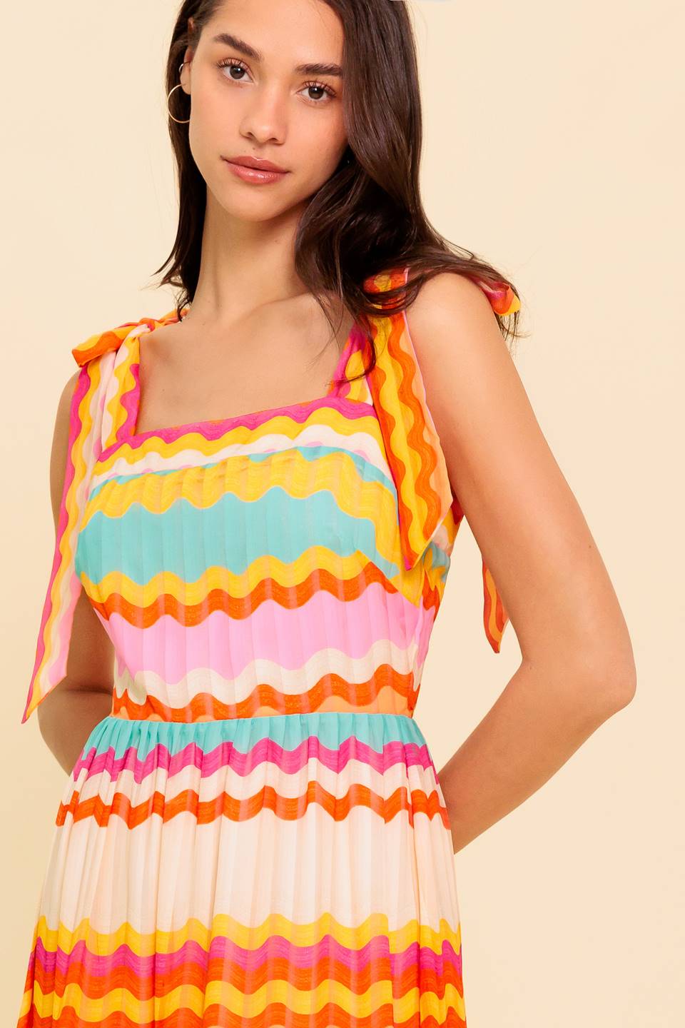 IN THE SPOTLIGHT WOVEN MAXI DRESS