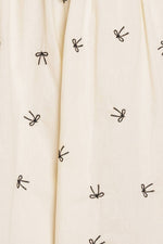 A DAY AT THE VINEYARD WOVEN MINI BADYDOLL DRESS