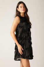 RADIANT SPIRIT WOVEN MINI DRESS