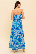 MANHATTAN ROMANCE WOVEN MAXI DRESS