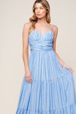 MOMENT MAKER WOVEN MAXI DRESS