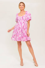 MEADOW RHYTHM WOVEN EYELET MINI DRESS