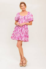 MEADOW RHYTHM WOVEN EYELET MINI DRESS