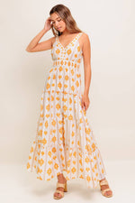 DAILY DELIGHT WOVEN MAXI DRESS