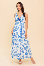 ITALIAN SUMMER WOVEN ANKLE DRESS