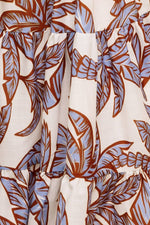 LILY GARDEN LAVENDER WOVEN MIDI DRESS