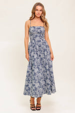 ORDINARY IS OVERRATED WOVEN MIDI DRESS