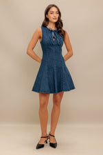 MOD DENIM DARLING MINI DRESS